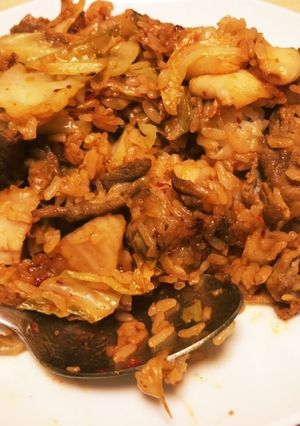 豚キムチチャーハン-レシピのメイン写真