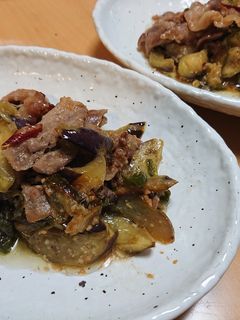 ポンのなすと豚バラの味噌炒め-レシピのメイン写真