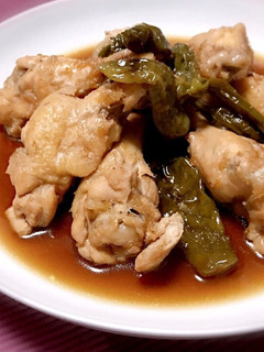 とり手羽元とししとうの 生姜照り煮♪-レシピのメイン写真
