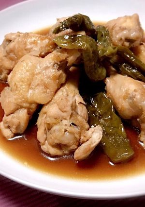 とり手羽元とししとうの 生姜照り煮♪-レシピのメイン写真