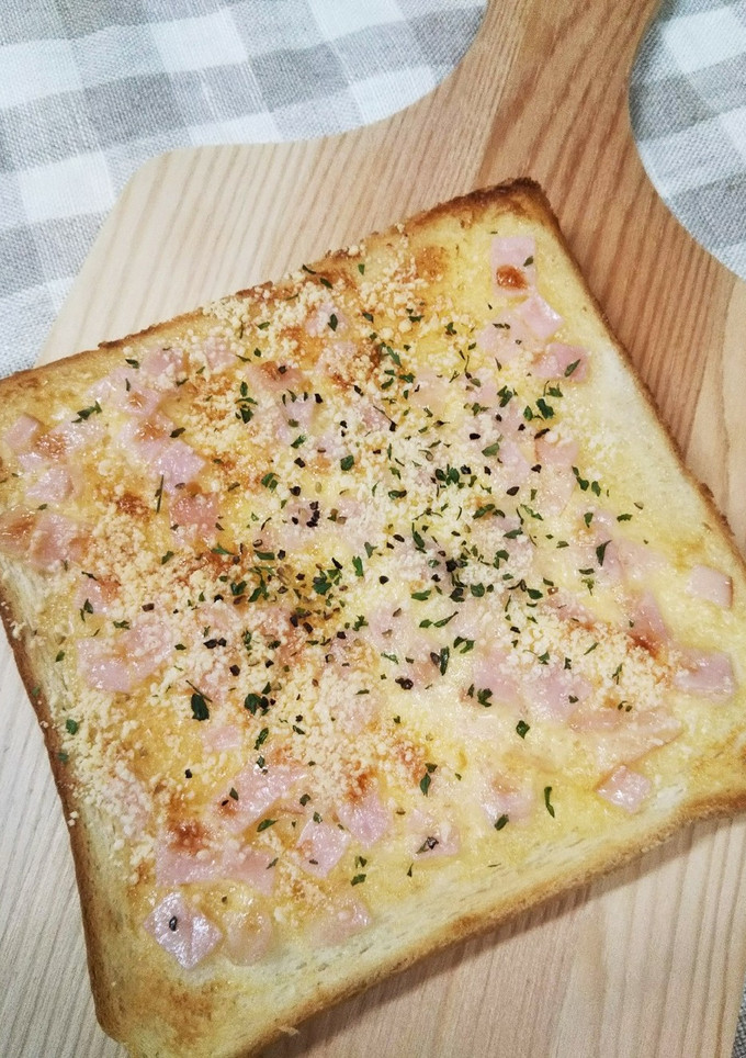 サクっと香ばしいハムマヨ粉チートースト♪-レシピのメイン写真