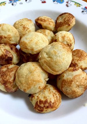 たこ焼き機で簡単おからボール おやつ-レシピのメイン写真