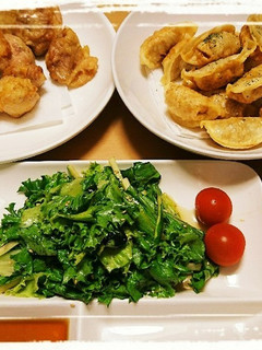 献立《メイン》唐揚げ&揚げ餃子-レシピのメイン写真