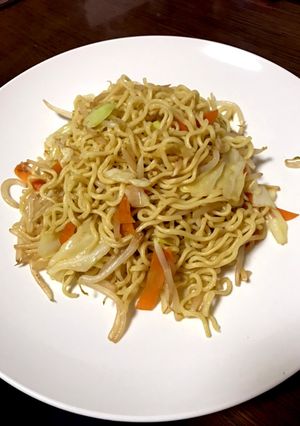 ソースなしで作る焼きそば!-レシピのメイン写真