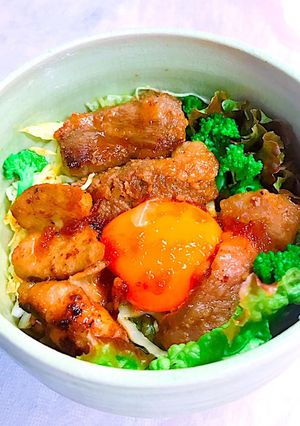 焼肉が残ったら、私の焼肉丼-レシピのメイン写真