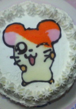 キャラケーキ（ハム太郎）-レシピのメイン写真