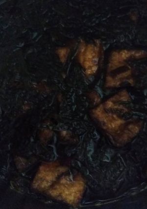 カジメと油揚げの煮物-レシピのメイン写真