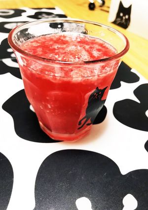 美容とダイエットに！ラズベリー酢-レシピのメイン写真