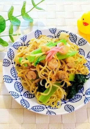 サッパリ味のシーフード焼きそば-レシピのメイン写真