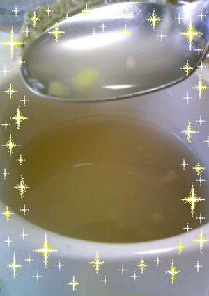 刻んだ生姜であったか生姜湯-レシピのメイン写真