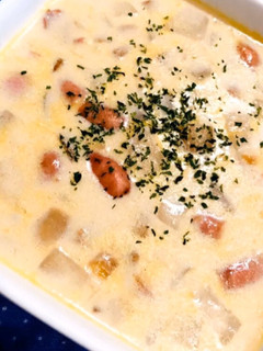 ゴロゴロ野菜のソイミルクスープ-レシピのメイン写真