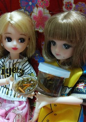 リカちゃんサイズ♡松前漬けꕤ*.ﾟ-レシピのメイン写真