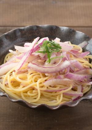 湘南レッドとツナの冷製パスタ-レシピのメイン写真
