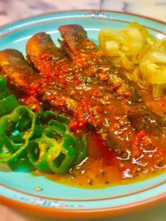 No2250鰯の香り揚げ焼きトマトソース-レシピのメイン写真