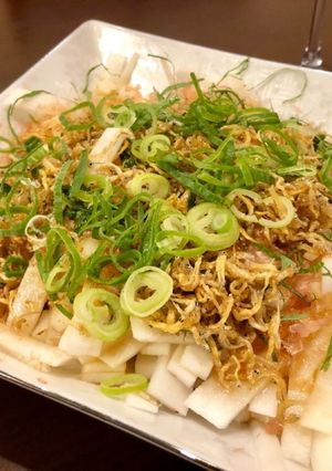 大根とカリカリじゃこのサラダ-レシピのメイン写真