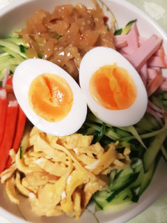 冷え冷えで食べる!自分で作る冷やし中華☆-レシピのメイン写真