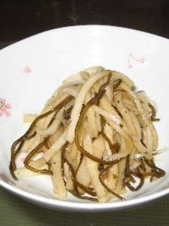 和えるだけ♪大根と塩昆布-レシピのメイン写真