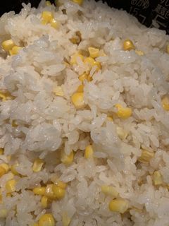 バター醤油風味のとうもろこしご飯-レシピのメイン写真