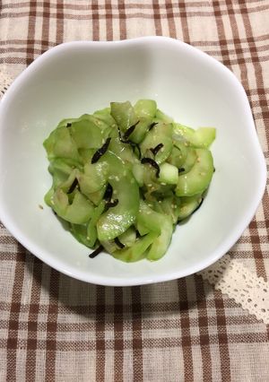 すぐりメロンで簡単ナムル-レシピのメイン写真