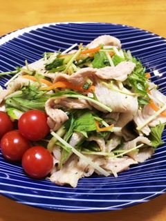 豚バラと水菜のネギしょうゆ-レシピのメイン写真