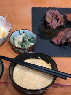 ぬたとローストビーフとやまかけ!!-レシピのメイン写真