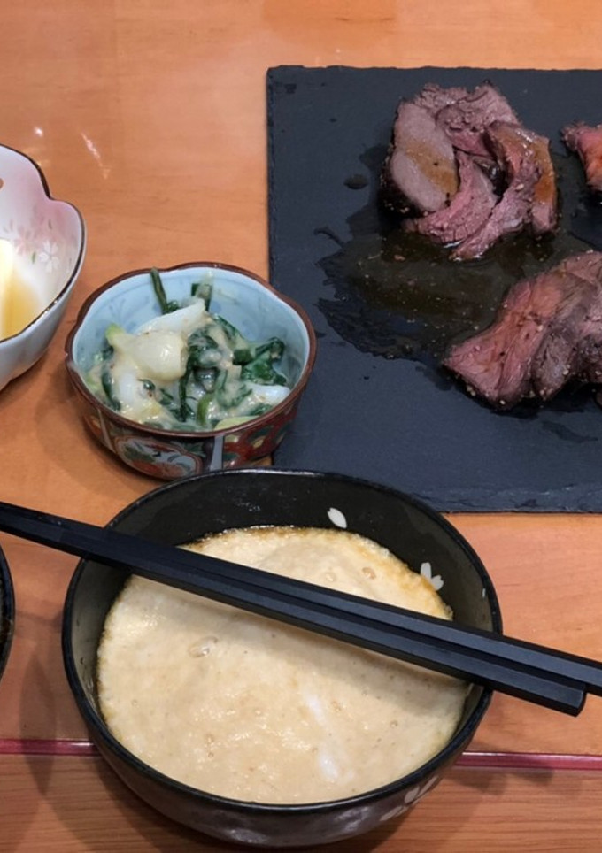 ぬたとローストビーフとやまかけ！！-レシピのメイン写真