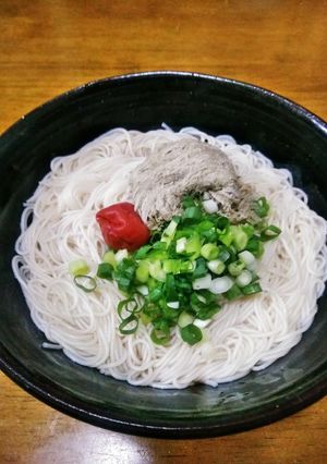 梨湖の簡単時短!にゅうめん-レシピのメイン写真