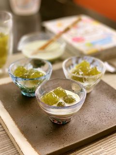 緑茶もちぷっち-レシピのメイン写真