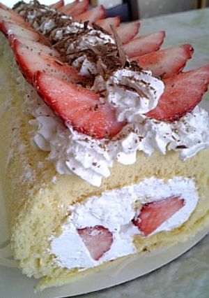 ☆いちごのロールケーキ☆-レシピのメイン写真