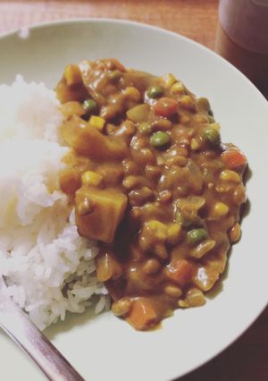 納豆カレー-レシピのメイン写真