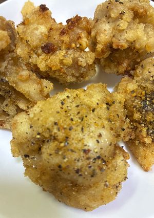 【変わり種唐揚げ】コンソメ黒こしょう唐揚げ♪-レシピのメイン写真