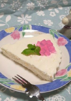 紫陽花のヨーグルトケーキ-レシピのメイン写真