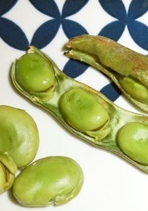 そら豆のほっこり焼き-レシピのメイン写真