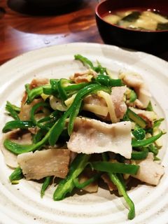 豚バラとピーマンの塩レモン炒め-レシピのメイン写真