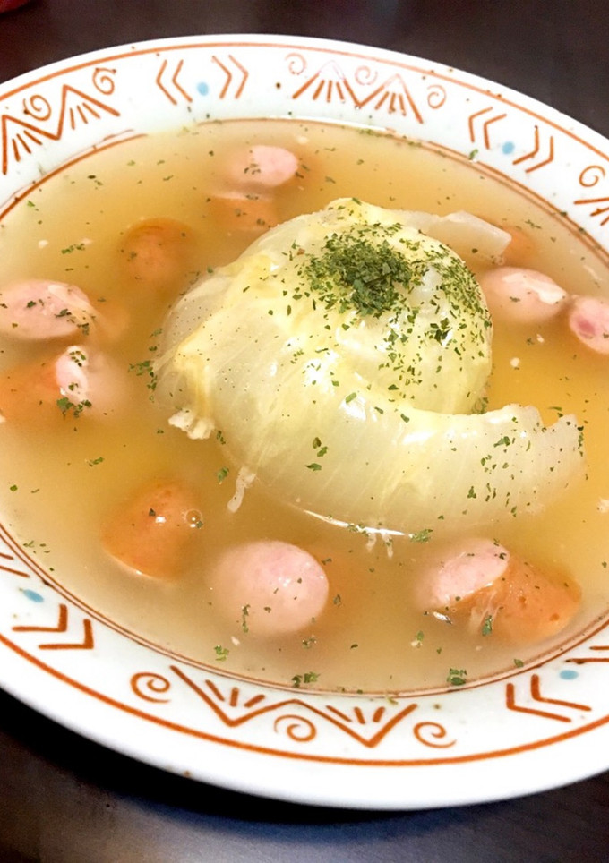 まるごと玉ねぎスープ-レシピのメイン写真
