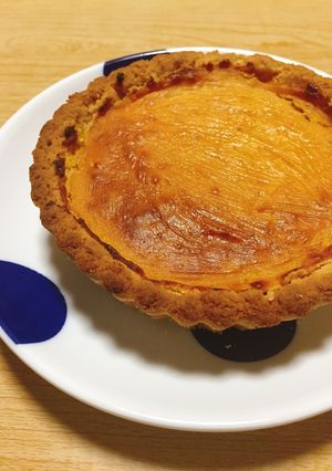 【お手軽】食べ切りパンプキンタルト-レシピのメイン写真