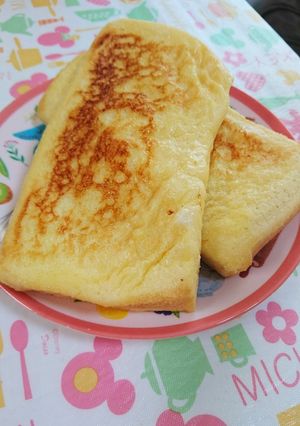 離乳食後期～手掴み食べフレンチトースト-レシピのメイン写真