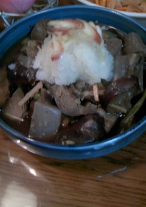 ナスとシシトウとコンニャクのおろし煮-レシピのメイン写真