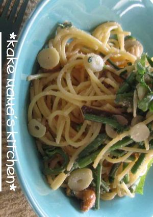 山菜♡♥明太子パスタ-レシピのメイン写真