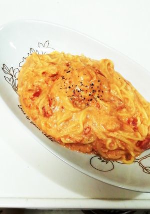 低糖質　トマトクリームパスタ-レシピのメイン写真