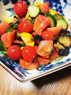 夏野菜のさっぱりマリネ風-レシピのメイン写真
