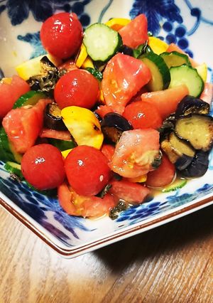 夏野菜のさっぱりマリネ風-レシピのメイン写真
