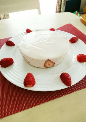いちごのレアチーズケーキ-レシピのメイン写真