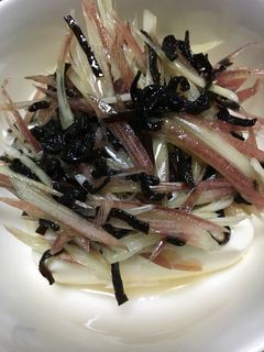 ごま油香る!みょうが塩昆布和え乗せ冷奴-レシピのメイン写真