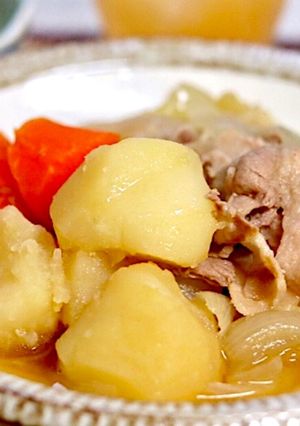 豚バラ肉de肉じゃが-レシピのメイン写真