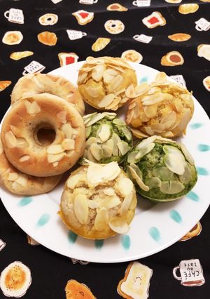 ホケミ でバナナカップケーキ-レシピのメイン写真