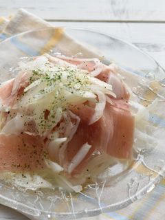 デリ風♪玉ネギと生ハムのレモンマリネ-レシピのメイン写真
