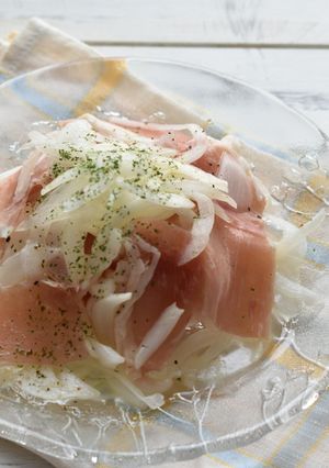 デリ風♪玉ネギと生ハムのレモンマリネ-レシピのメイン写真