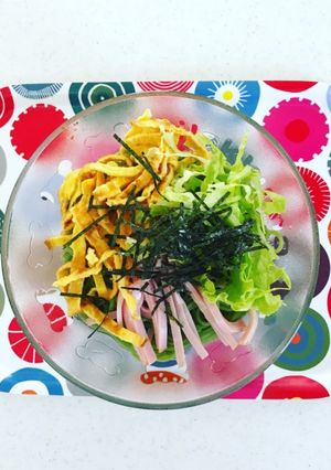 蕎麦サラダ。-レシピのメイン写真