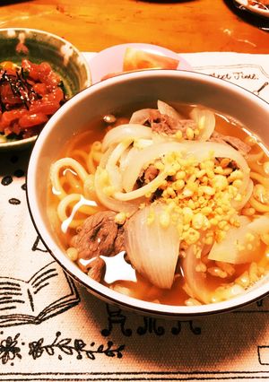 簡単肉うどん-レシピのメイン写真